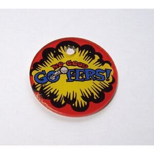 No Good Gofers Original NOS Pinball Machine Plastic Promo KeyChain 1997 Unused